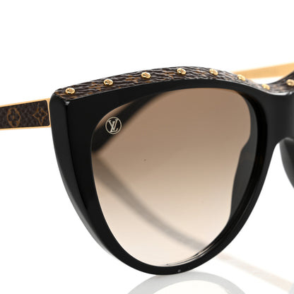 Louis Vuitton Acetate Monogram La Boum Sunglasses Z1147W Black 9 of 10