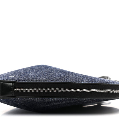 Alaia Denim Le Coeur Bag Blue 9 of 9