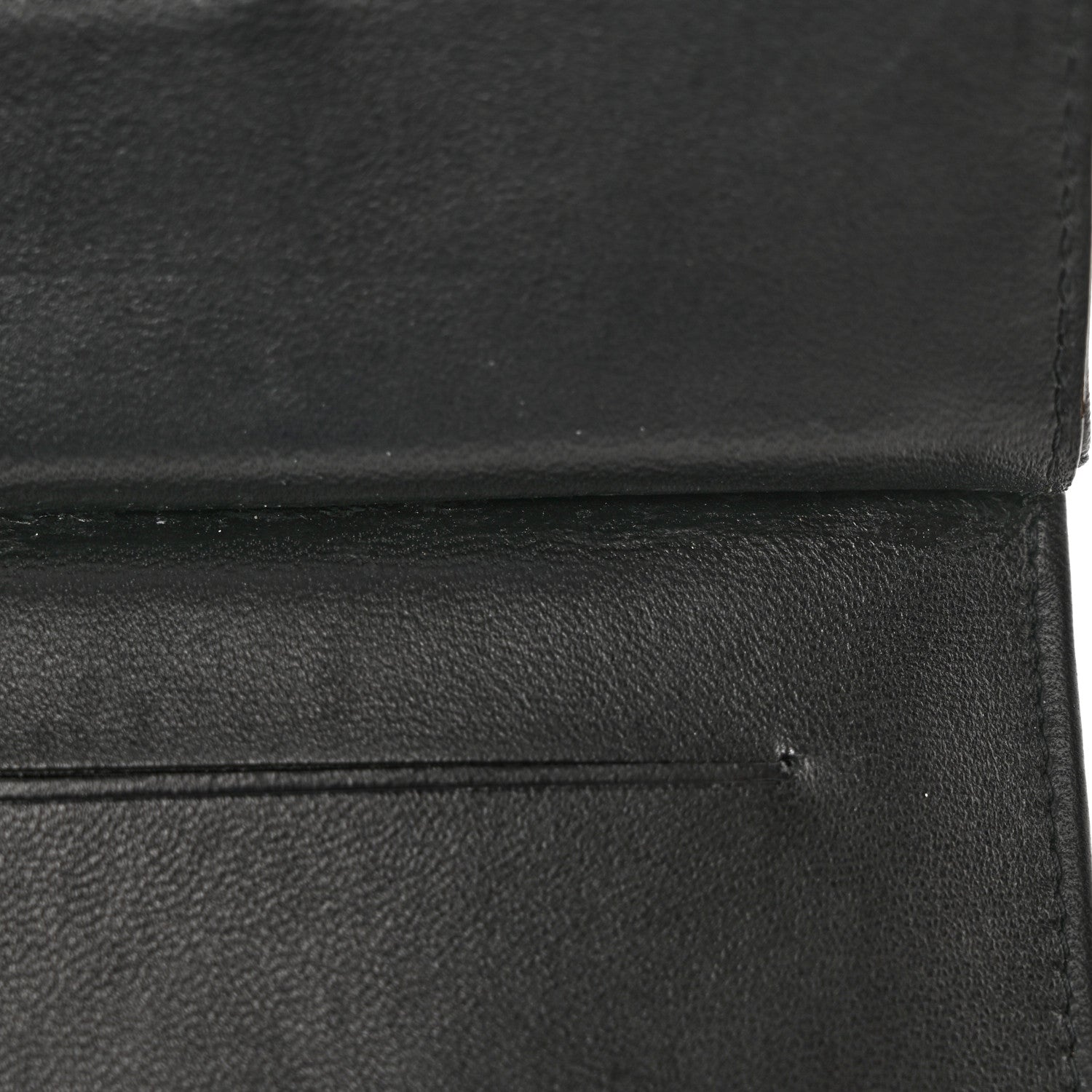 Chanel Lambskin Quilted Flap Zip Card Holder Black 8 of 8