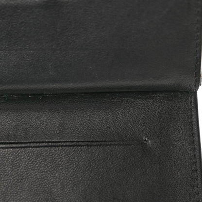 Chanel Lambskin Quilted Flap Zip Card Holder Black 8 of 8