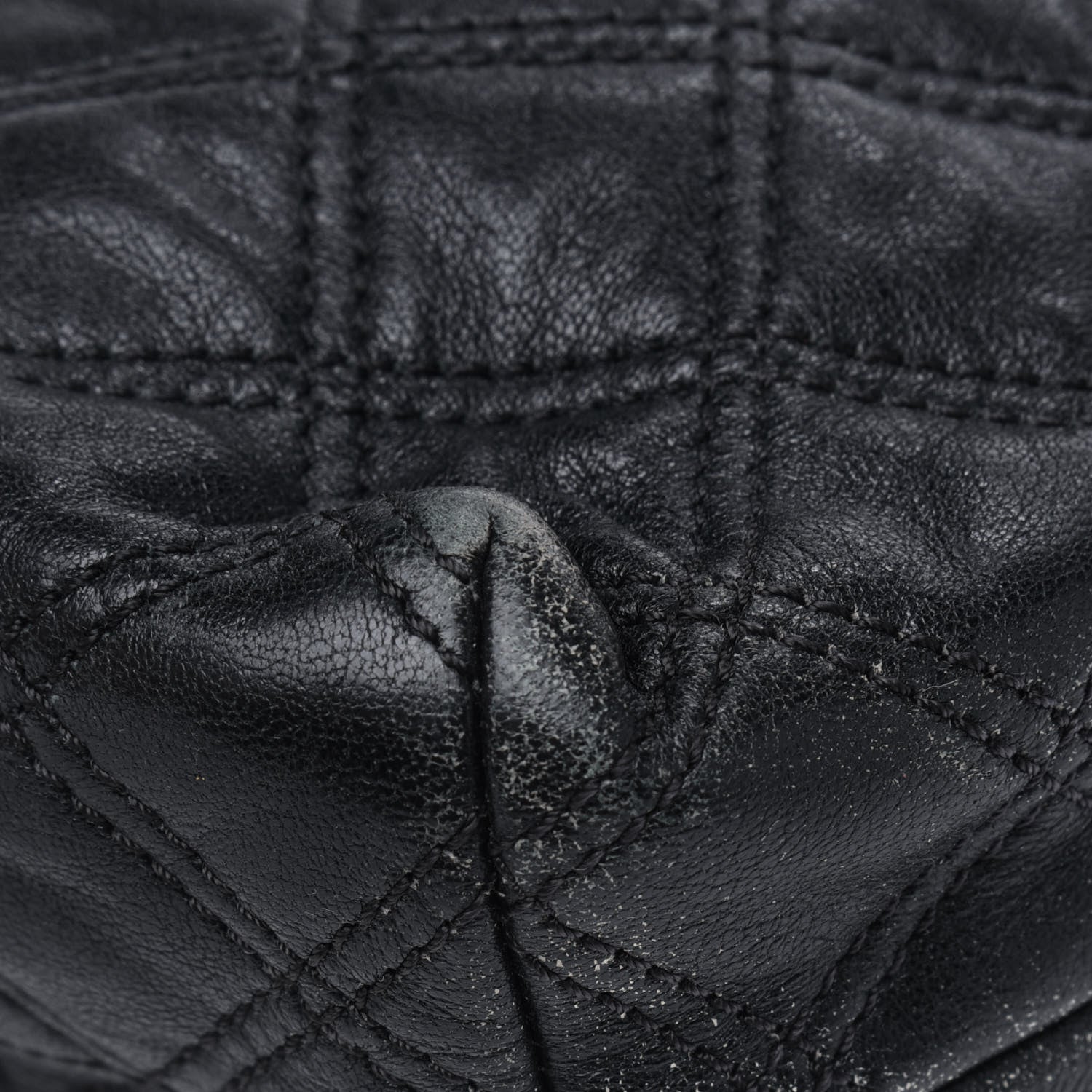 Marc Jacobs Lambskin Quilted Large Baroque Single Flap Bag Black 15 of 18