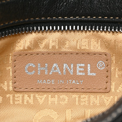 Chanel Lambskin Surpique Stitch Pochette Black 5 of 8