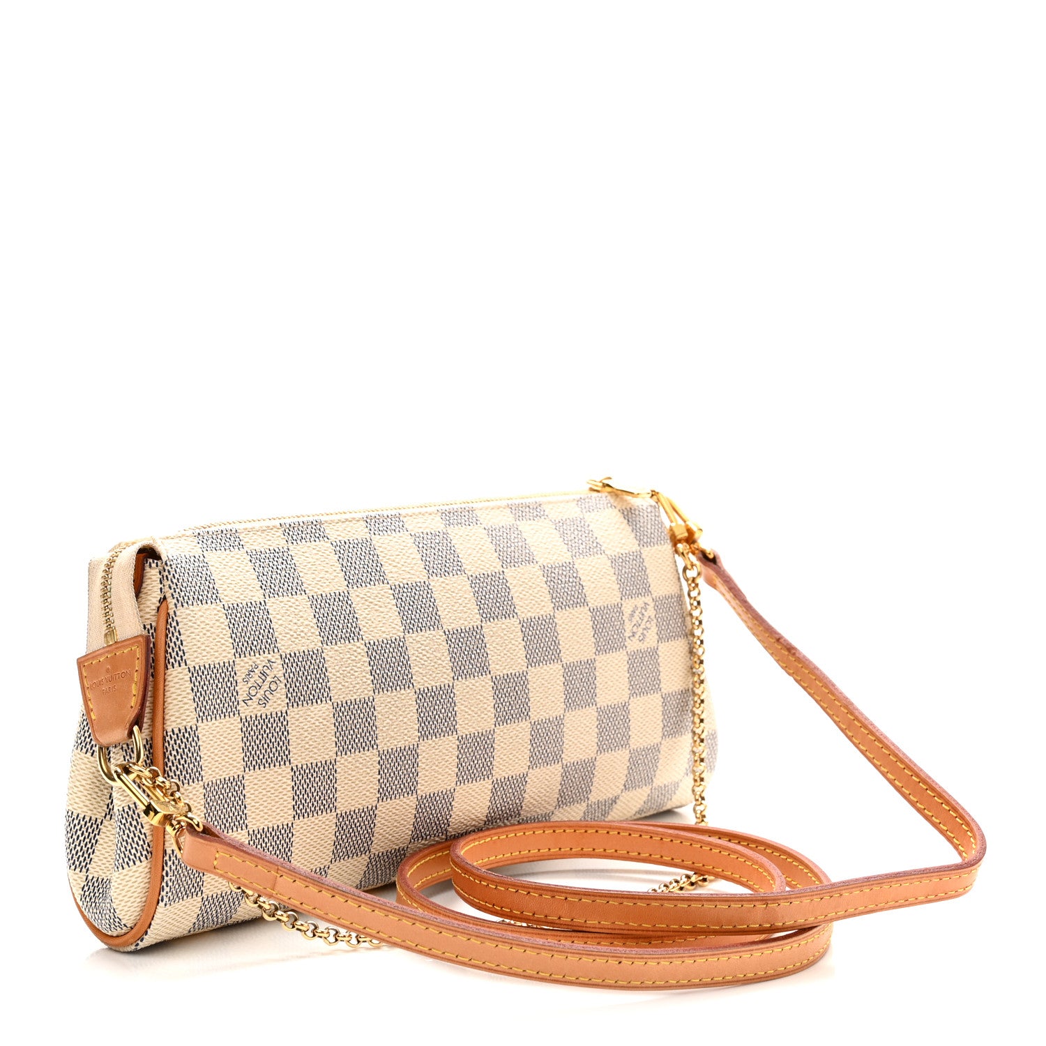 Louis Vuitton Damier Azur Eva Clutch 3 of 11