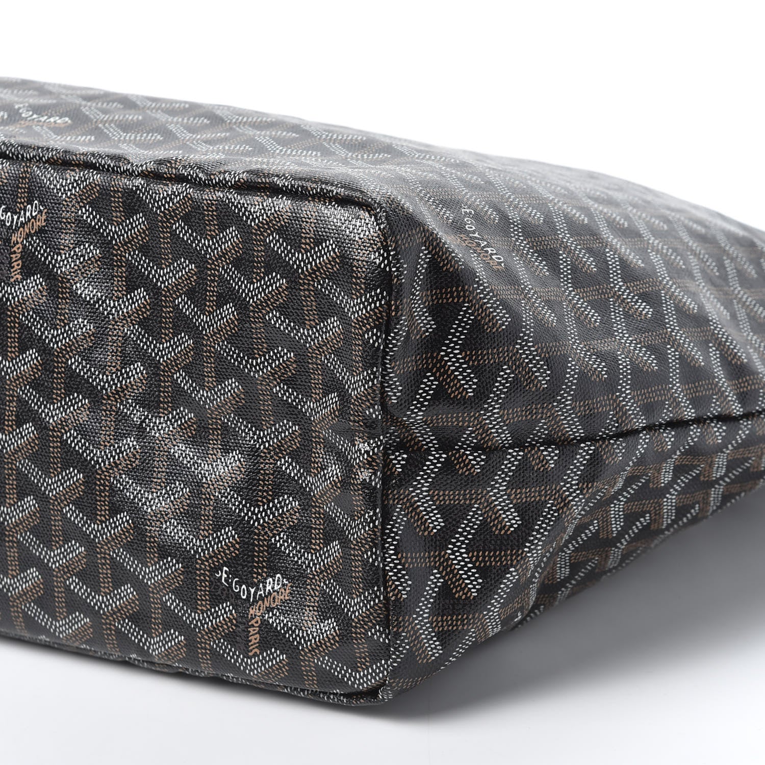 Goyard Goyardine Saint Louis PM Black Gold 6 of 7