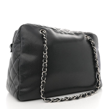 Chanel Caviar Quilted Timeless CC Bowler Bag Black 2 of 10