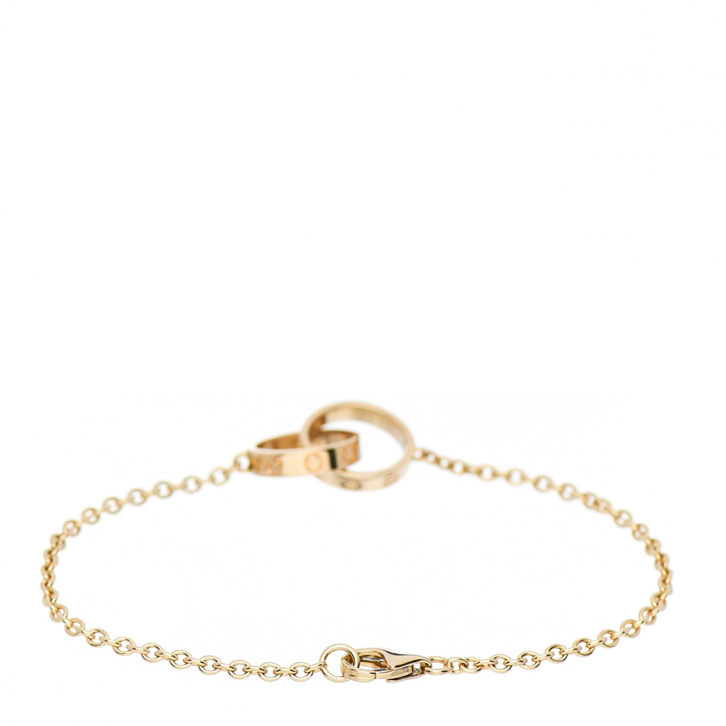 18K Yellow Gold Interlocking LOVE Bracelet