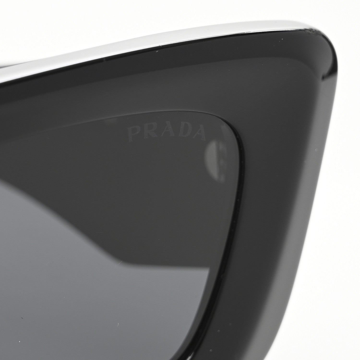 Prada Acetate Symbole Sunglasses SPR 13Z Black 7 of 8
