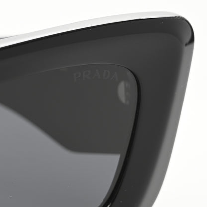 Prada Acetate Symbole Sunglasses SPR 13Z Black 7 of 8
