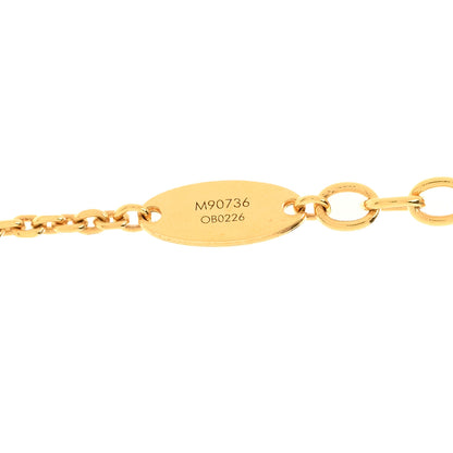 Louis Vuitton Metal Blooming Supple Necklace Gold 6 of 8