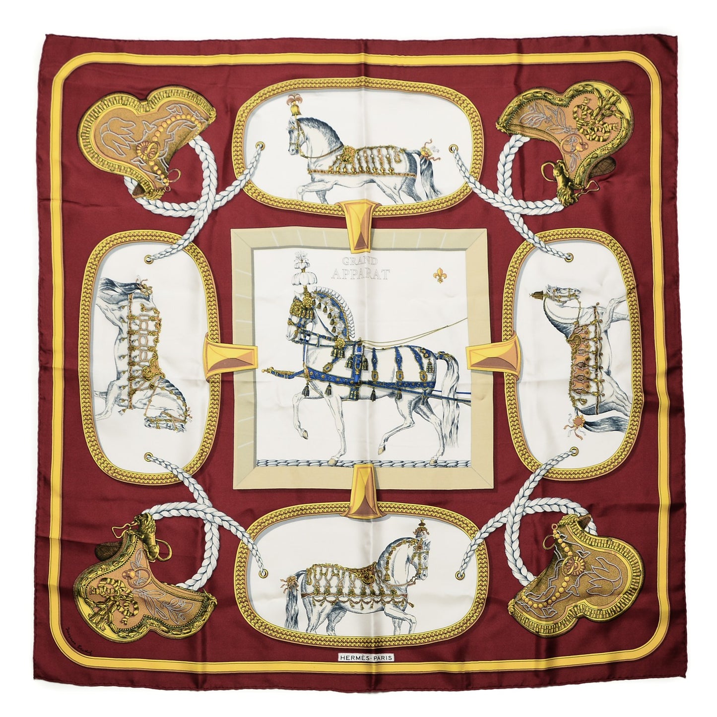 Silk Grand Apparat Scarf 90