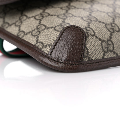 Gucci GG Supreme Monogram Neo Vintage Web Belt Bag Brown 8 of 10