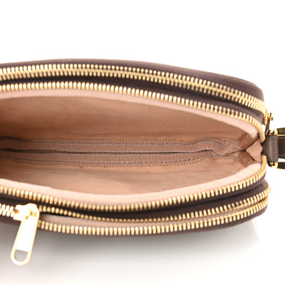 Gucci GG Supreme Monogram Web Mini Ophidia GG Bag Brown 6 of 13