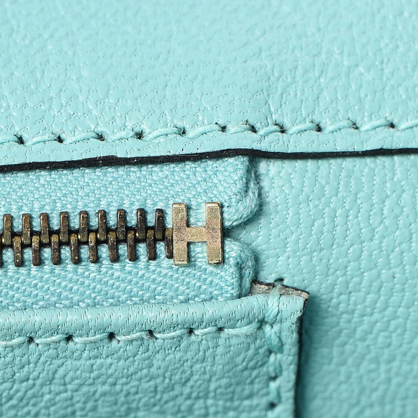 Togo Birkin 35 Bleu Atoll