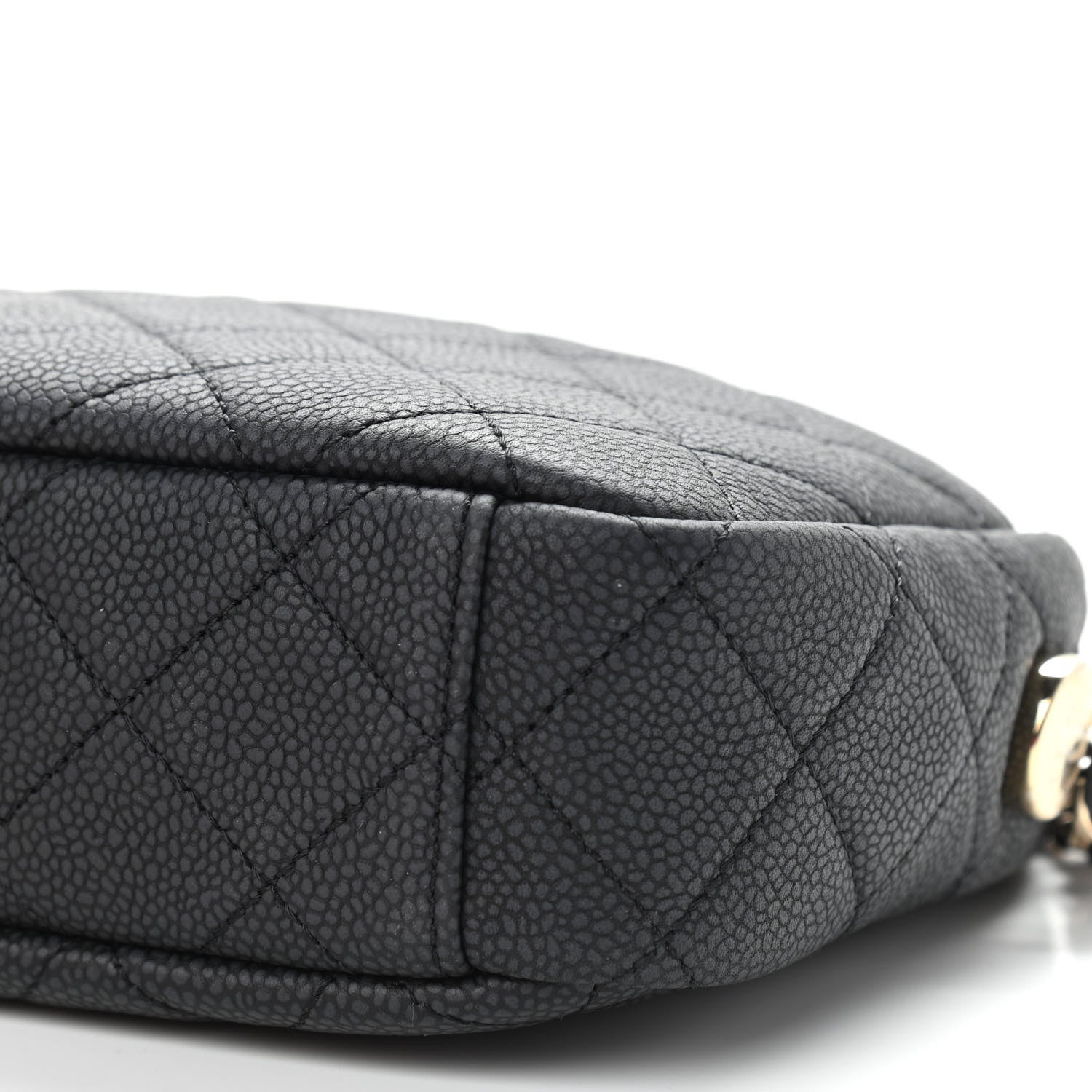 Chanel Iridescent Caviar Quilted Small Coco Tassel Camera Case Black 10 of 10