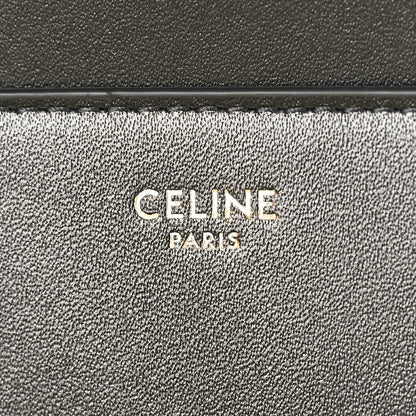 Celine Calfskin Classique 16 Top Handle Bag Black 6 of 9