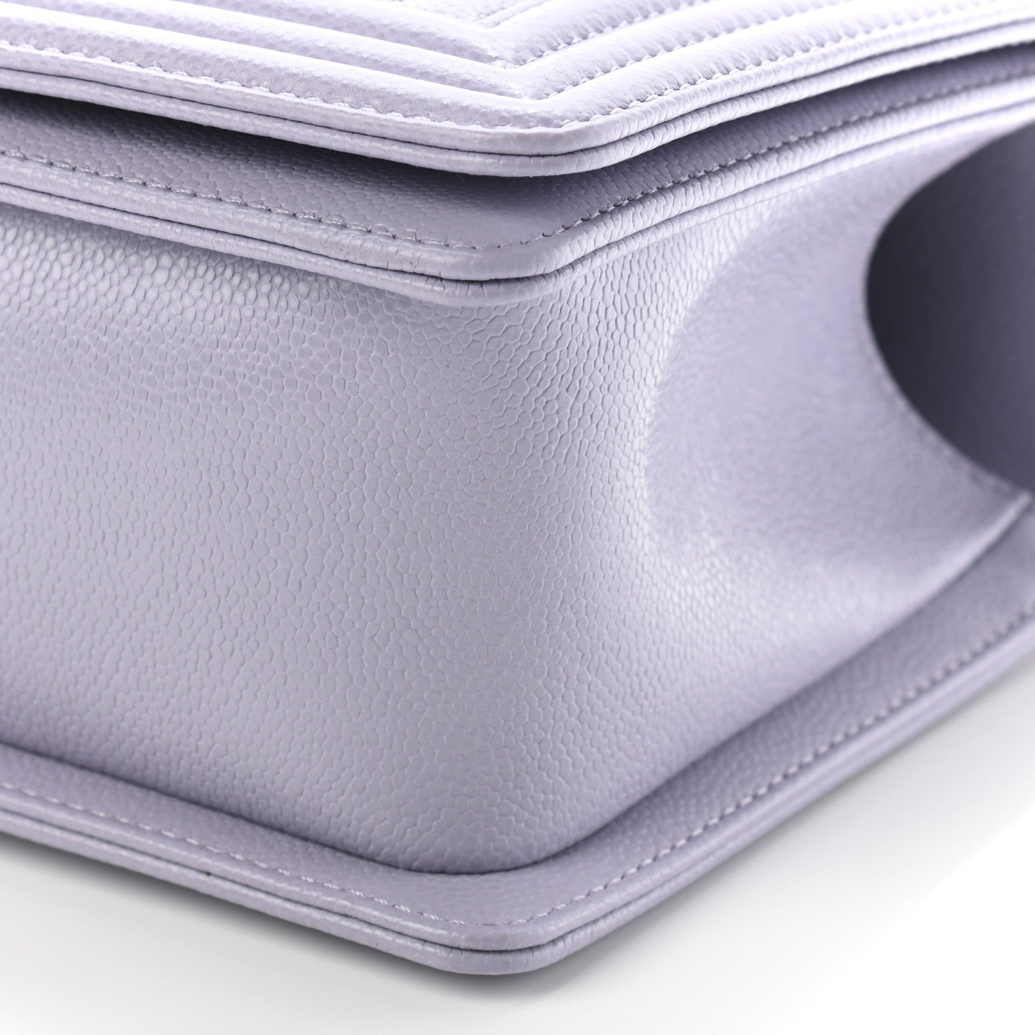 Chanel Caviar Quilted Medium Boy Flap Light Purple 9 of 9
