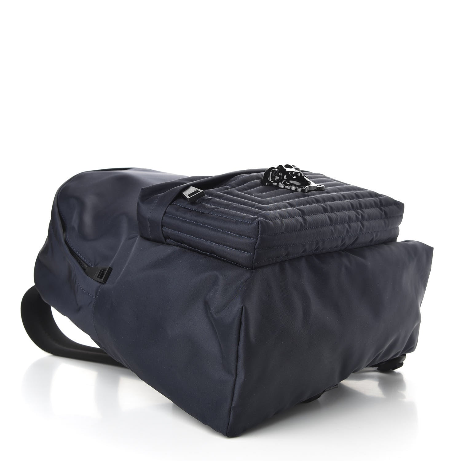 Versace Nylon Palazzo Medusa Backpack Navy 3 of 9