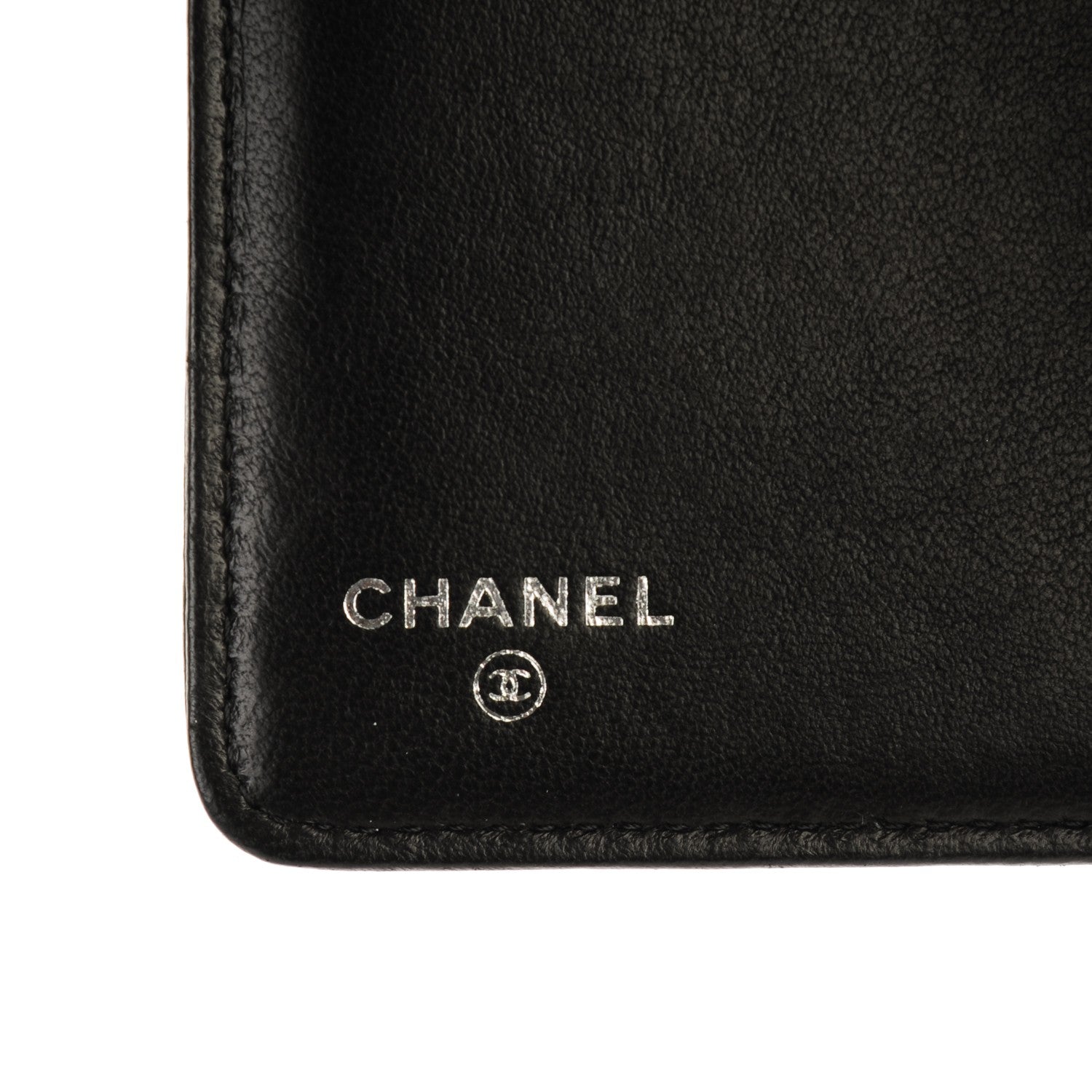 Chanel Lambskin Quilted Boy Zipped Pocket Wallet Black 7 of 9