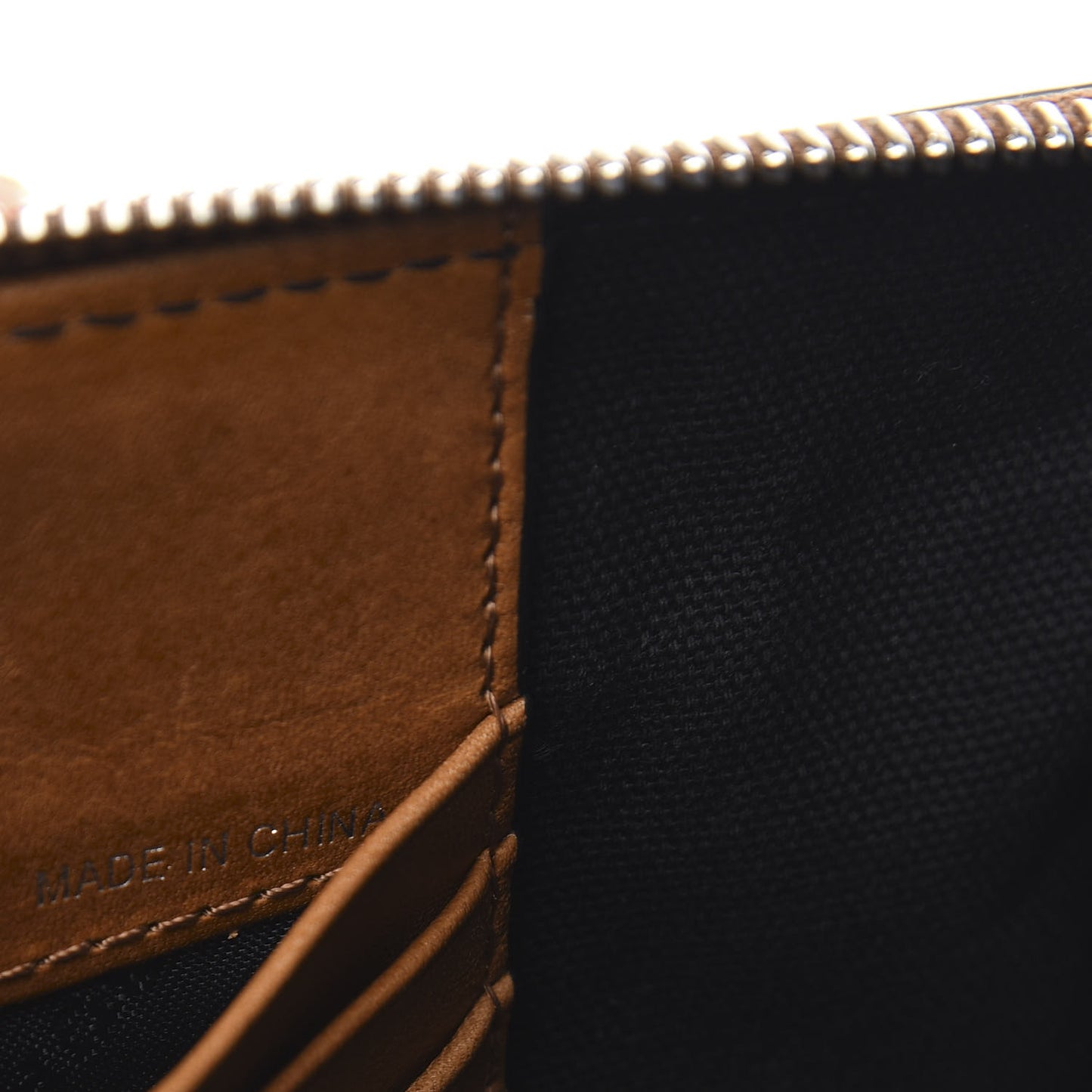 Mega Check Peyton Crossbody Clutch Bag Saddle Brown