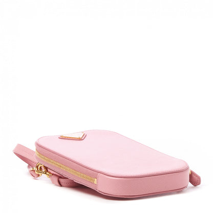 Prada Saffiano Mini Crossbody Bag Petalo 3 of 8