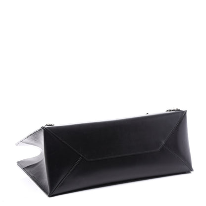 Balenciaga Veau Papier Woven A4 Tote Black 4 of 11