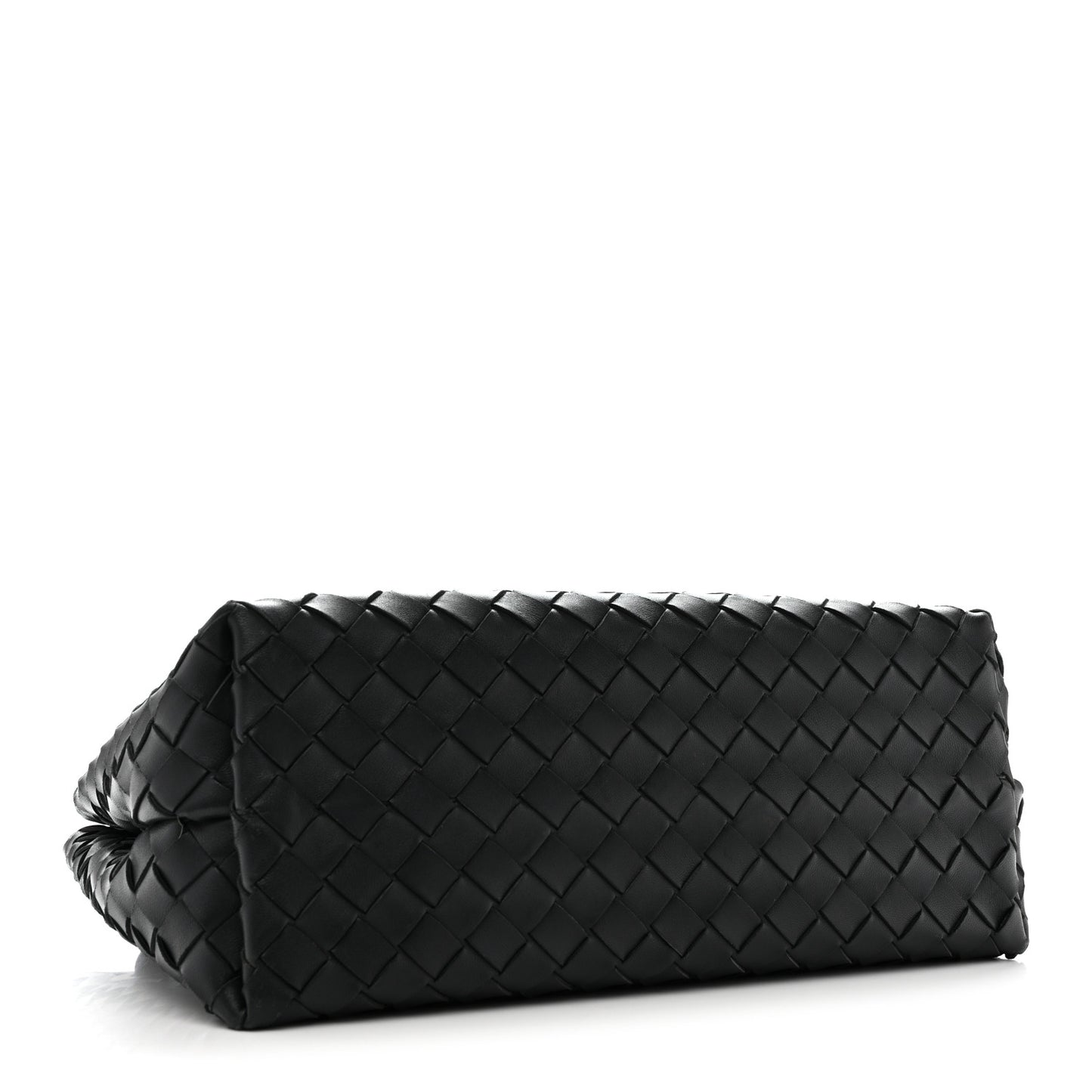 Nappa Intrecciato Medium Andiamo Shoulder Bag Shadow