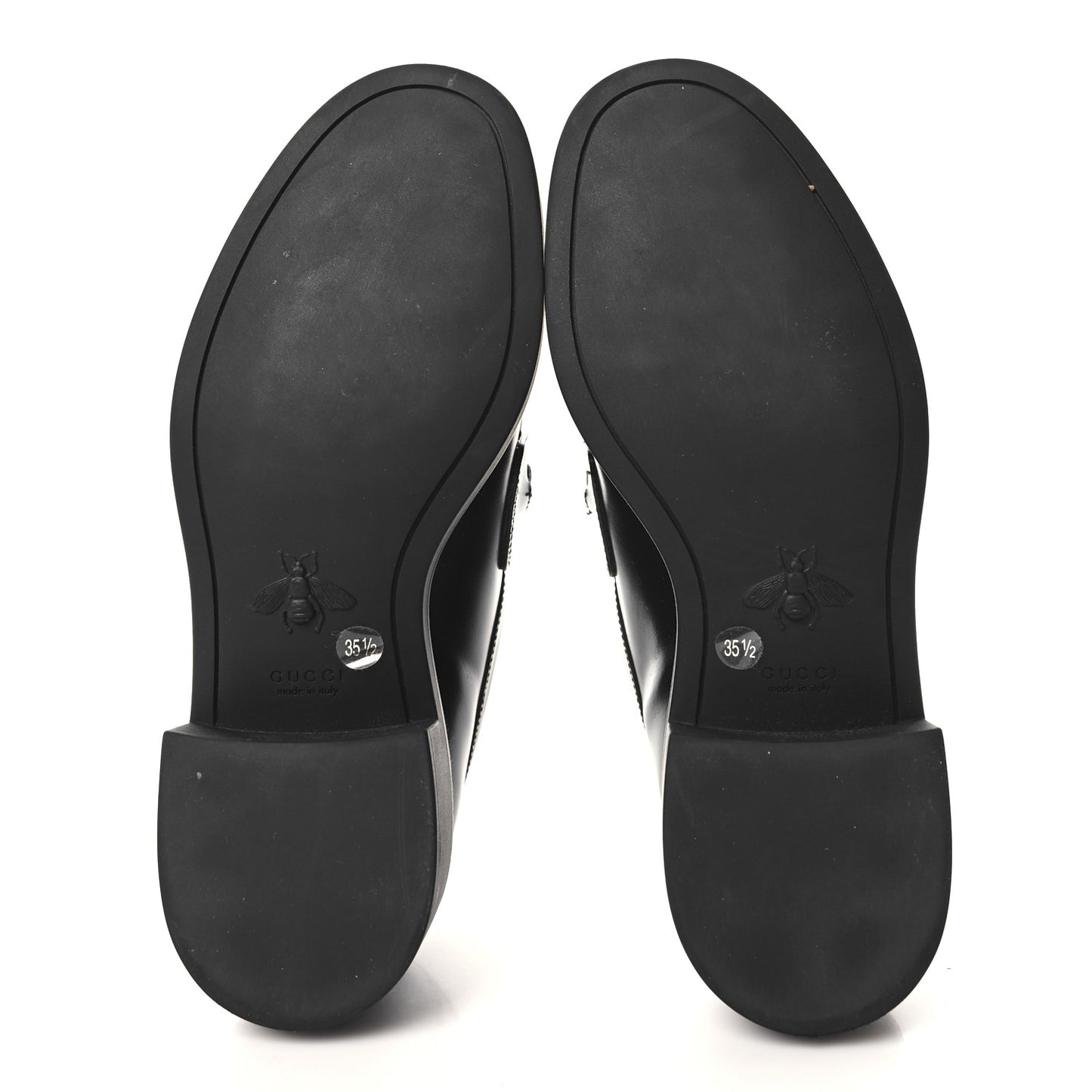Cordovan Lux Horsebit Womens Lug Sole Loafers 35.5 Black