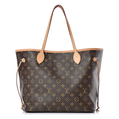Louis Vuitton Monogram Neo Neverfull MM Rose Ballerine 1 of 10