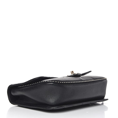 Chanel Caviar Quilted Large Studded Flap Black 4 of 23