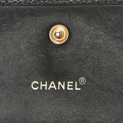 Chanel Caviar Timeless CC Flap Wallet Black 6 of 9