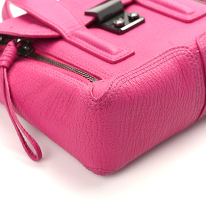 3.1 Phillip Lim Textured Calfskin Mini Pashli Satchel Bright Fuchsia 11 of 13