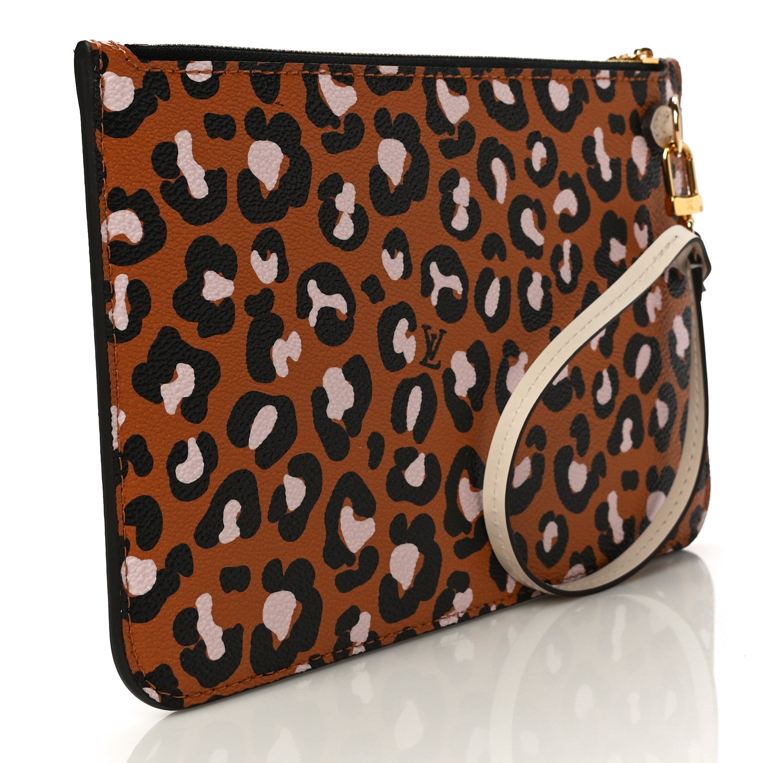 Louis Vuitton Empreinte Monogram Giant Wild At Heart Neverfull MM Pochette Brown 3 of 8