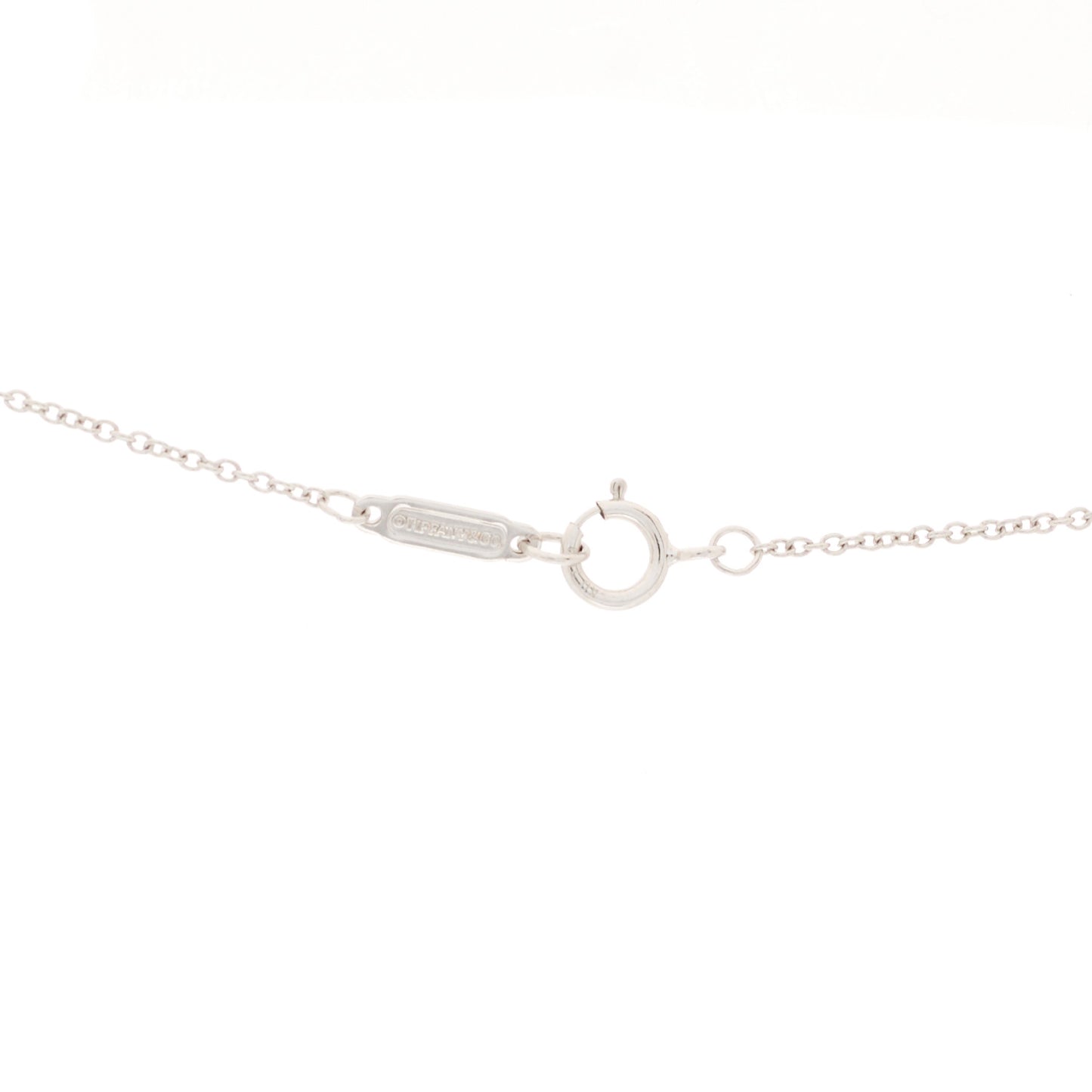 18K White Gold Diamond Mini Cross Pendant Necklace