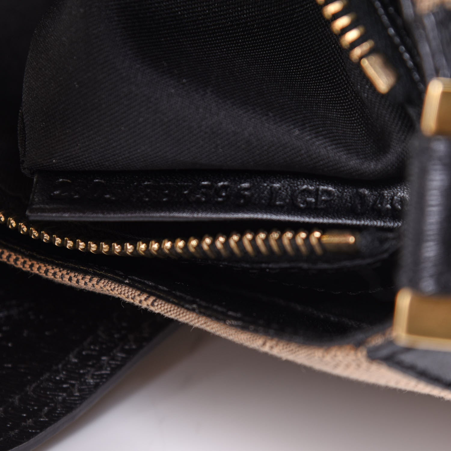 Fendi Zucca Shadow Shoulder Bag Black 7 of 11