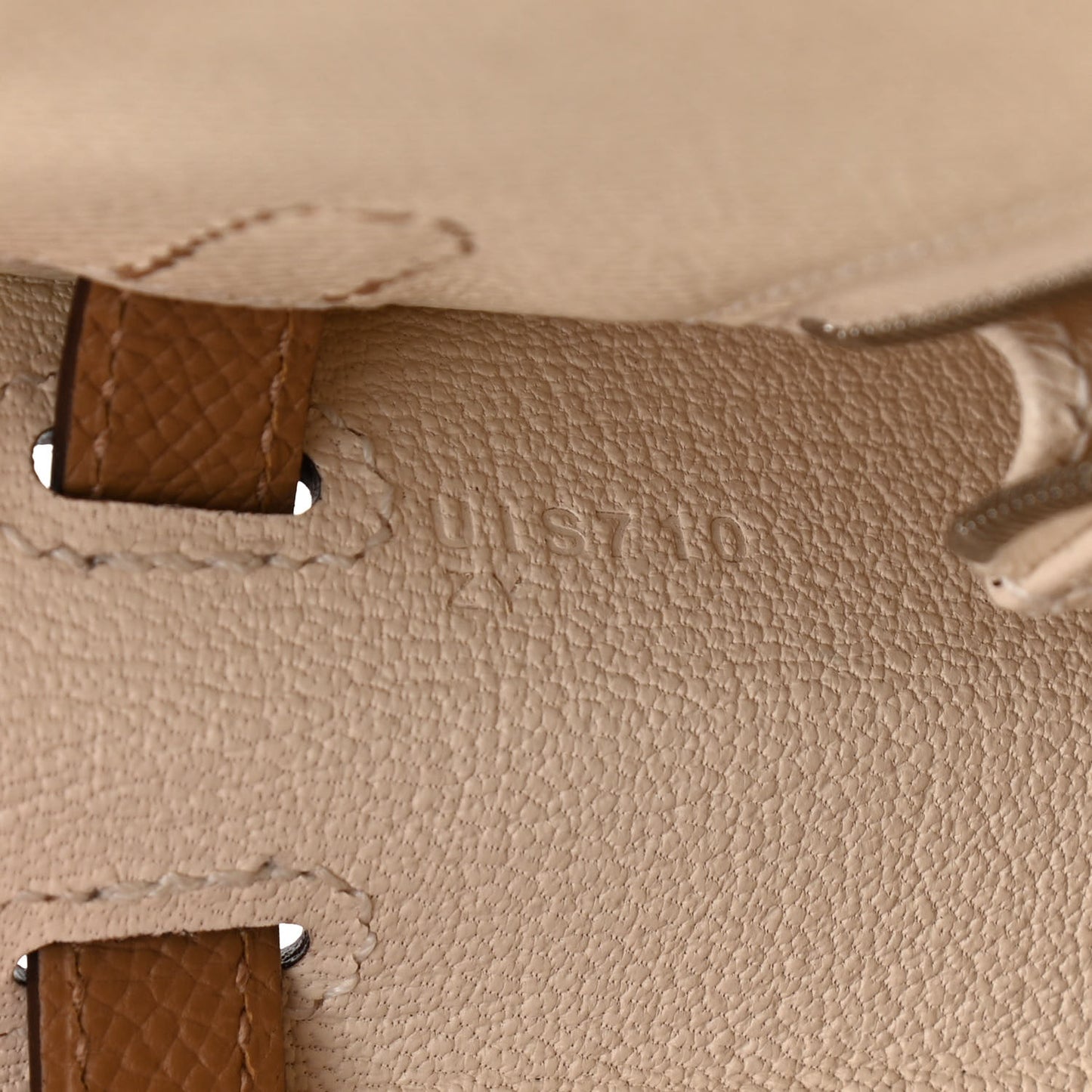 Epsom Tri-Color Kelly Sellier 25 Nata Chai Gris Meyer