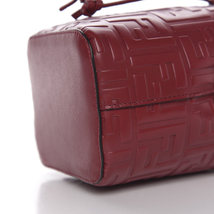 Fendi Vitello Liberty F is Fendi FF 1974 Embossed Mini Mon Tresor Bucket Bag Barolo 9 of 10
