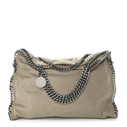 Stella McCartney Shaggy Deer Falabella Fold Over Tote Taupe 1 of 9