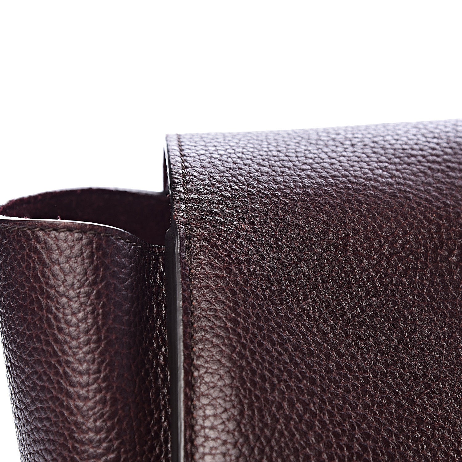 Mulberry Grain Vegetable Tanned Calfskin Bayswater Oxblood 12 of 23