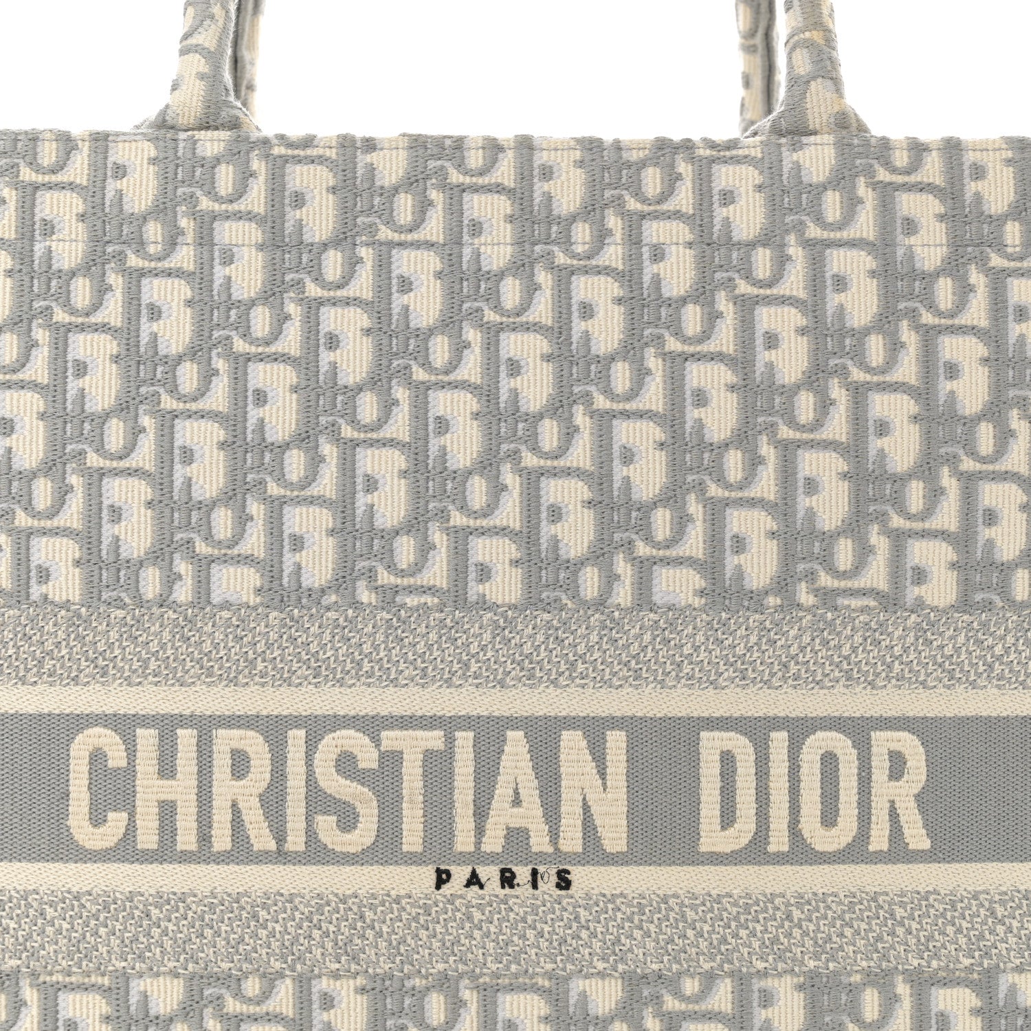 Christian Dior Oblique Large Book Tote Grey 8 of 16