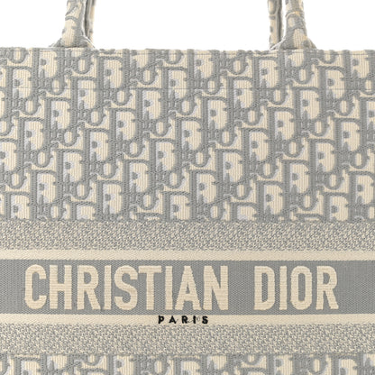 Christian Dior Oblique Large Book Tote Grey 8 of 16