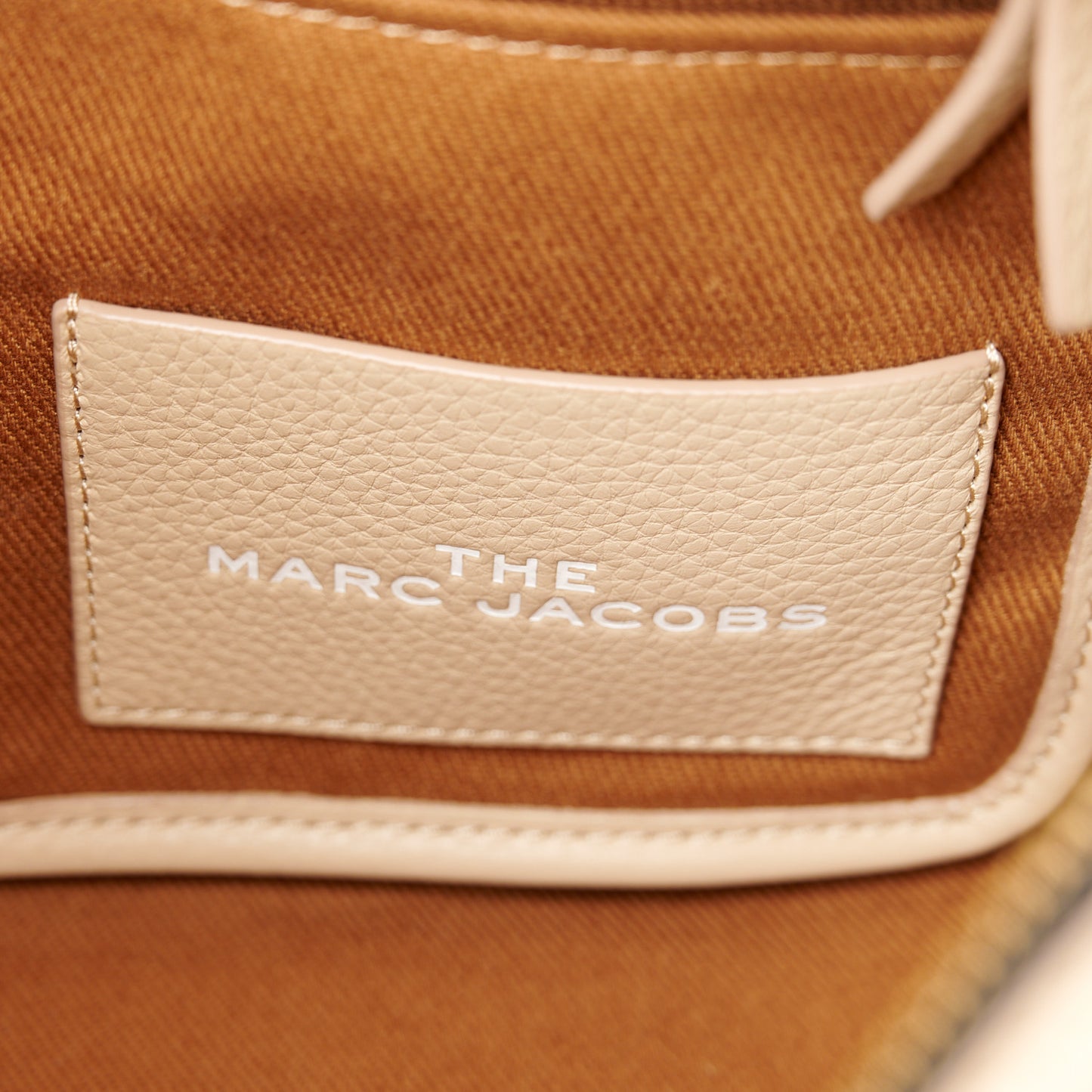Grained Calfskin Medium The Tote Bag Camel