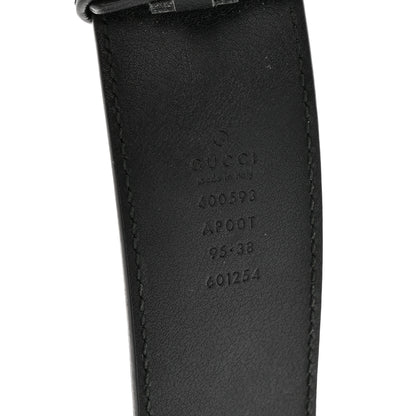 Gucci Calfskin Double G 40mm Belt 95 38 Black 4 of 4