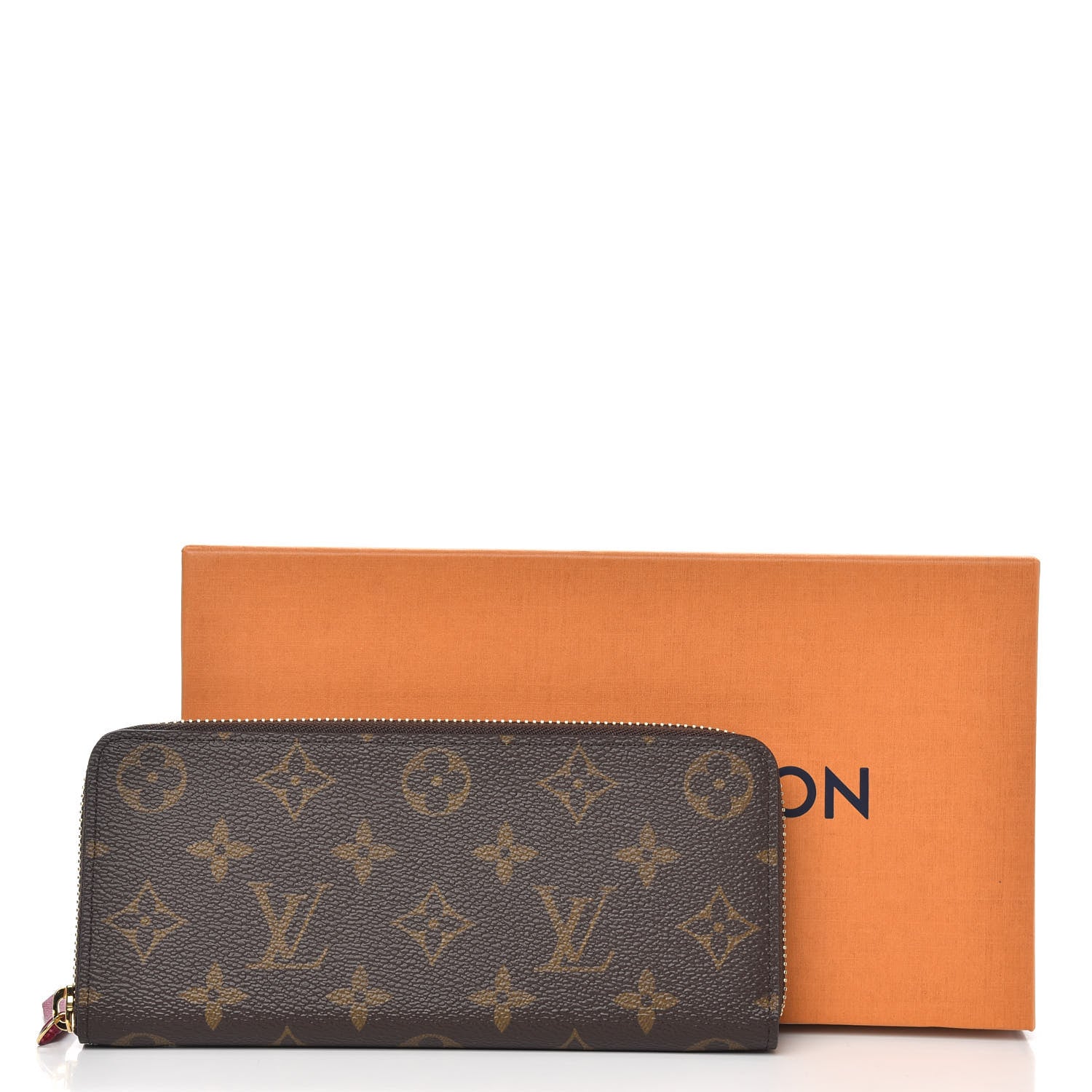 Louis Vuitton Monogram Clemence Wallet Fuchsia 7 of 7