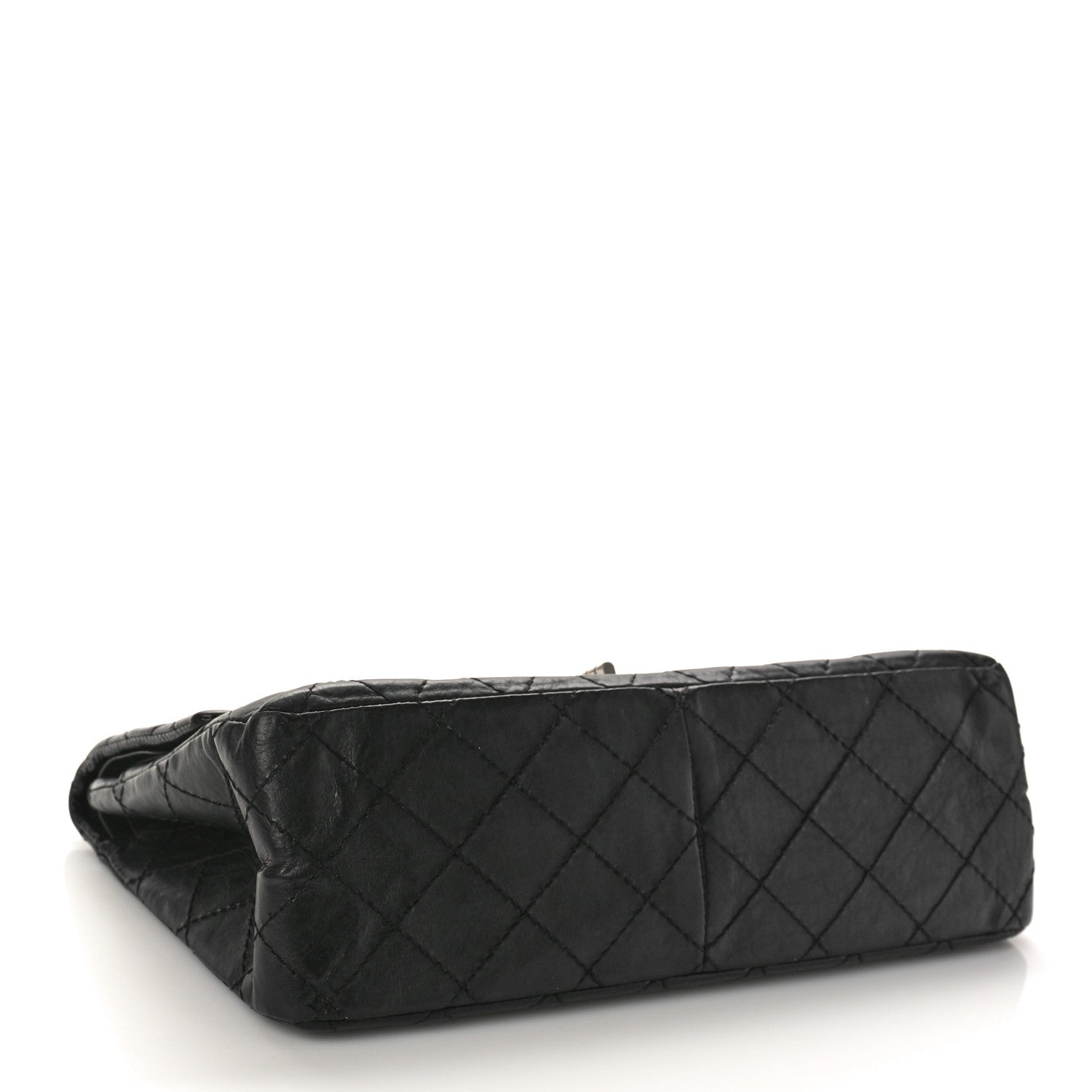 Chanel Aged Calfskin Quilted 2.55 Reissue 226 Flap Black 4 of 11