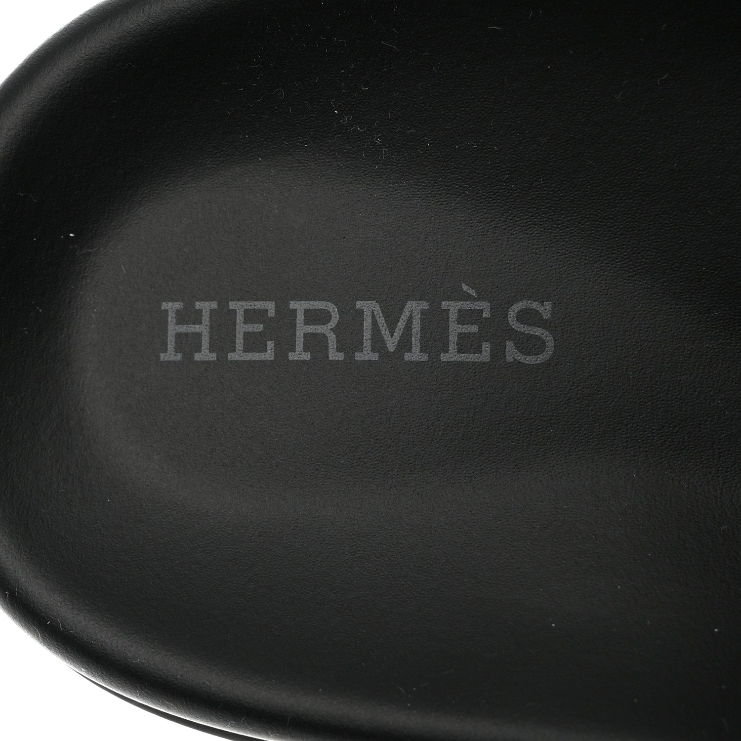 Hermes Nappa Extra Sandals 38.5 Black 6 of 9