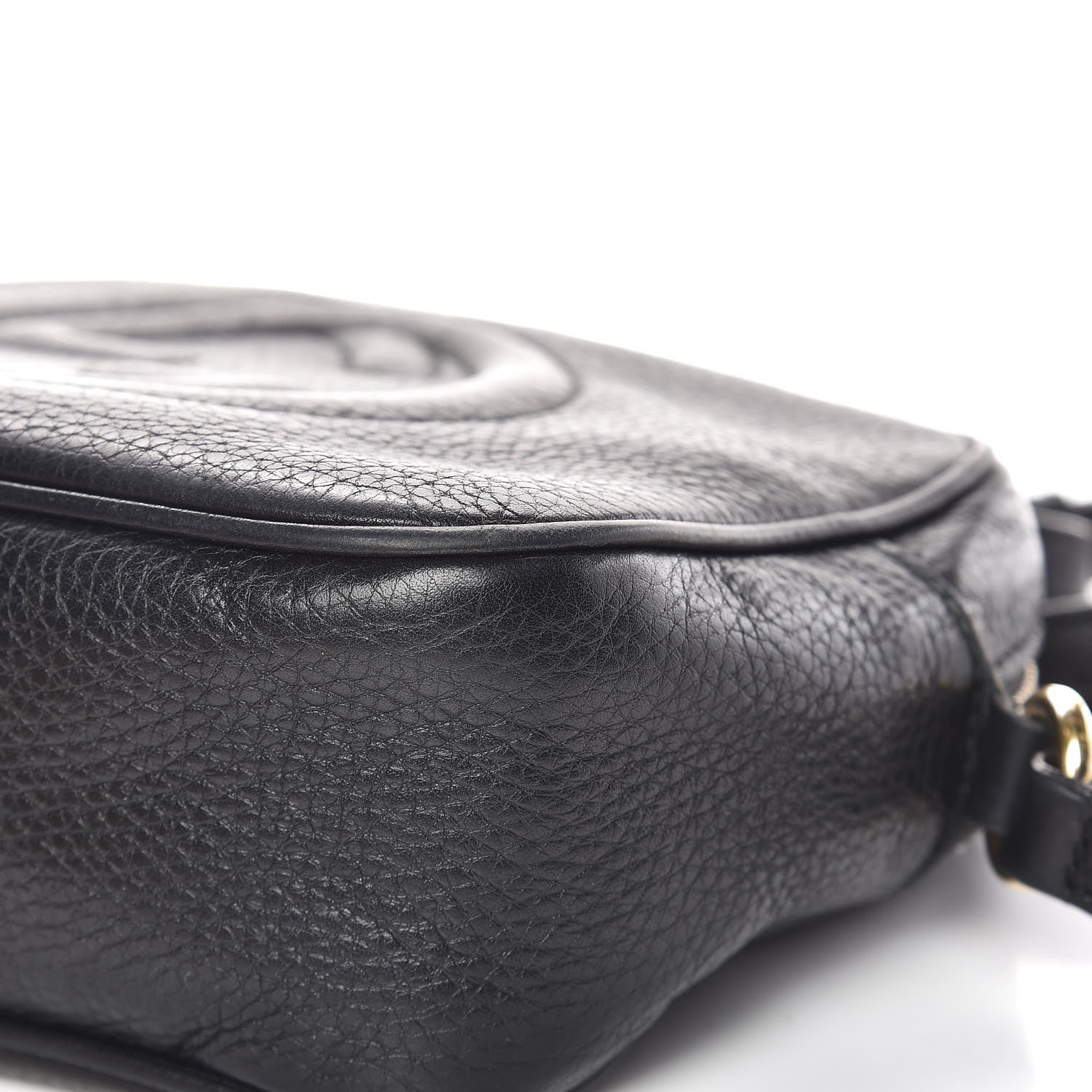 Gucci Pebbled Calfskin Small Soho Disco Bag Black 18 of 23