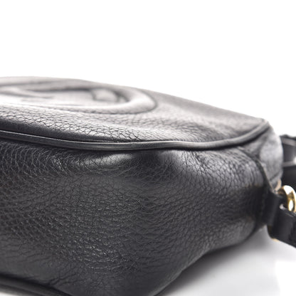 Gucci Pebbled Calfskin Small Soho Disco Bag Black 18 of 23