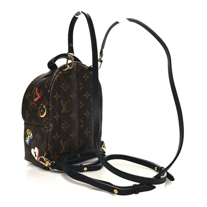 Louis Vuitton Monogram Love Lock Palm Springs Backpack Mini 2 of 9