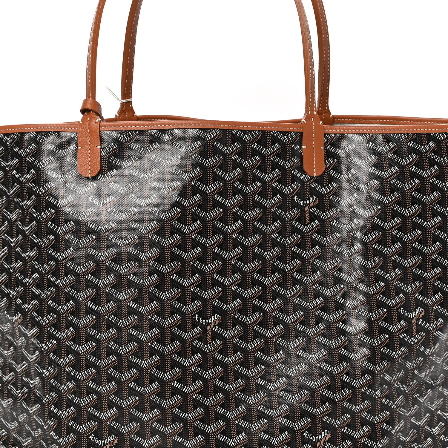 Goyard Goyardine Saint Louis GM Black Gold 9 of 11