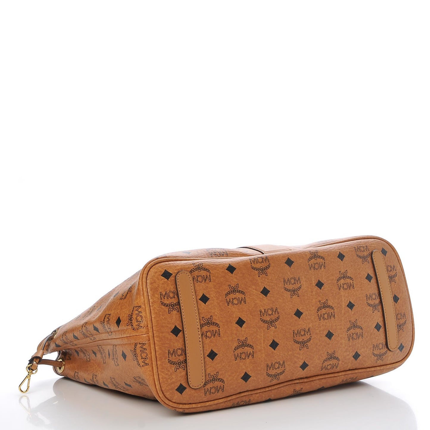 Visetos Medium Liz Reversible Shopper Tote Cognac